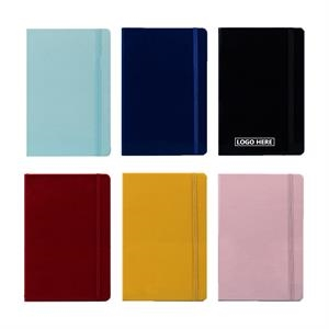 MOQ 100 Pieces Soft Premium PU Leather Notebook