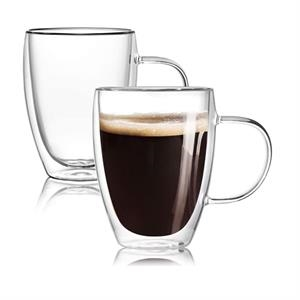 Double Wall Glass Coffee Cup