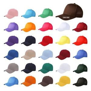 6 Panel Washed Superior Cotton Baseball Cap