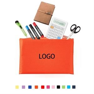 A4 Size Canvas Zipper File Bags