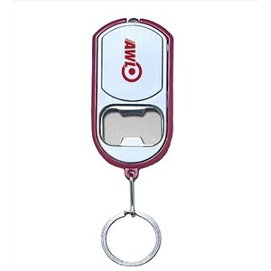 Bottle Opener Key Chain With LED Light