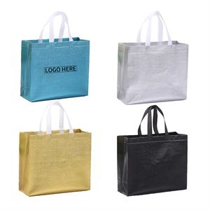 Laser Coated Aluminum Film Non-woven Handbag