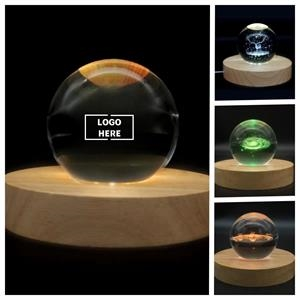 LED Colorful Crystal Ball