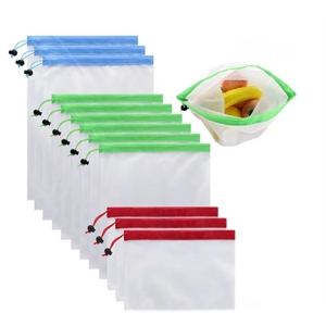 Polyester Vegetables Fruit Mesh Produce Bag