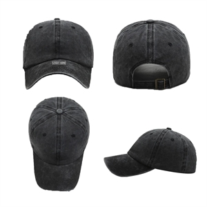 Retro Washed Denim Baseball Cap