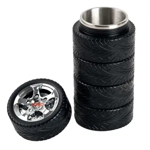 10 Oz Tire Stainless Steel Water Cup