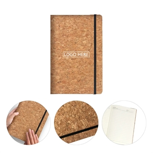 A5 Cork Cover Notebook