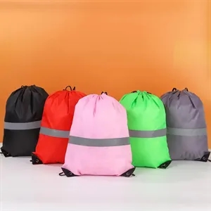 Backpack Bulk Reflective Drawstring Bags