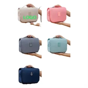 Large Toiletry Bag with Hanging Hook