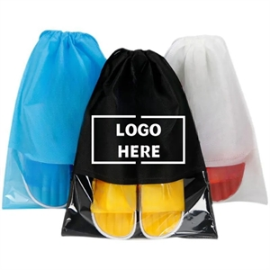 Drawstring Shoe Storage Bag