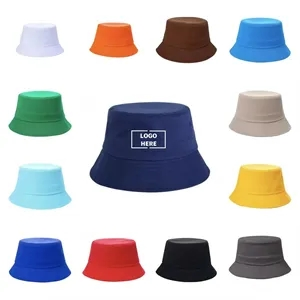 Custom Cotton Bucket Hats w/ Imprint or Embroidery