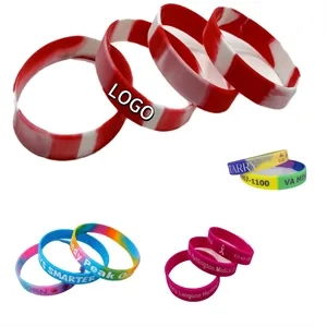 Silicone Gradient Color Sports Bracelet