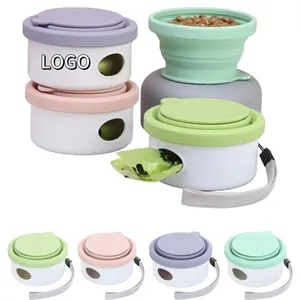 Foldable Pet Feeding Bowl 3 in 1