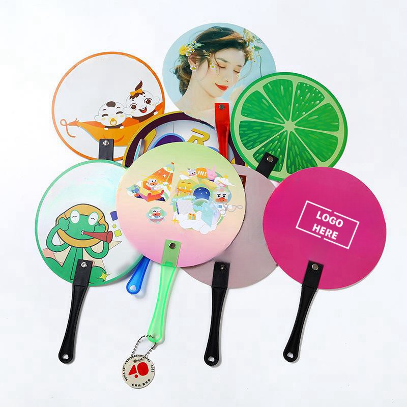 Customizable Plastic Hand Fan