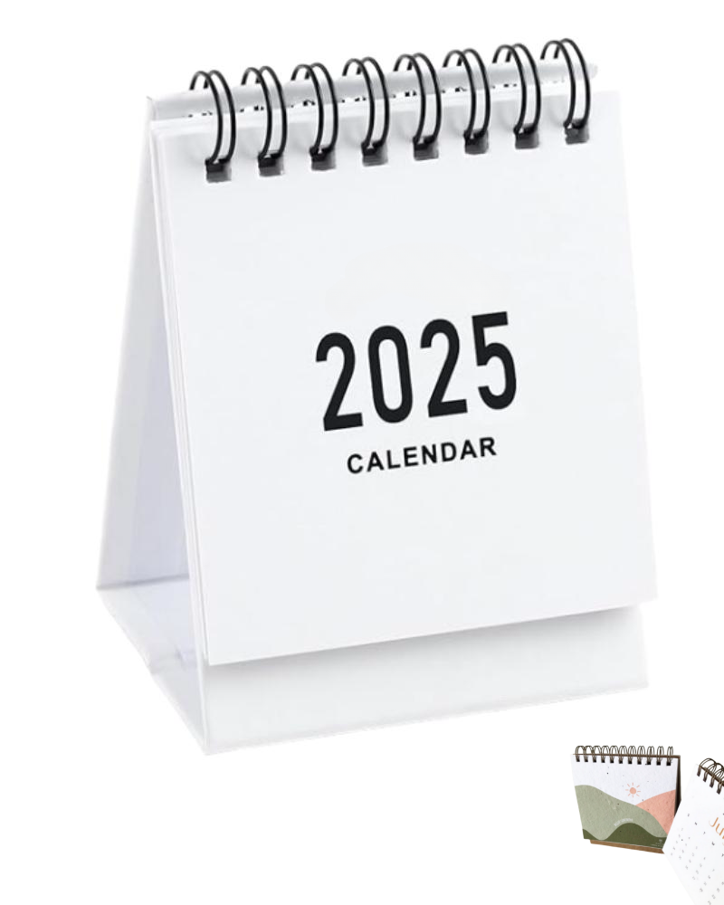 2025 Seed Paper Desk Calendar