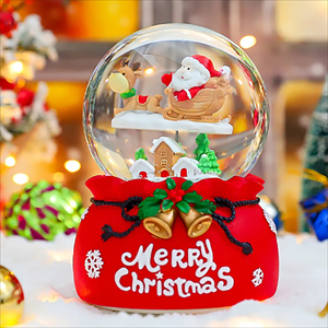 Christmas Led Music Box Crystal Ball