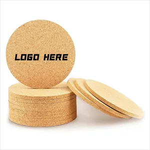 Round Cork Coaster