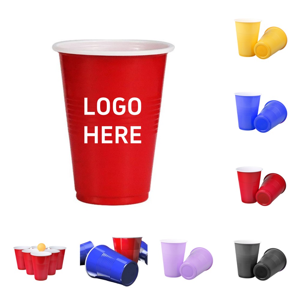 16 Oz. Disposable Plastic Stadium Cup