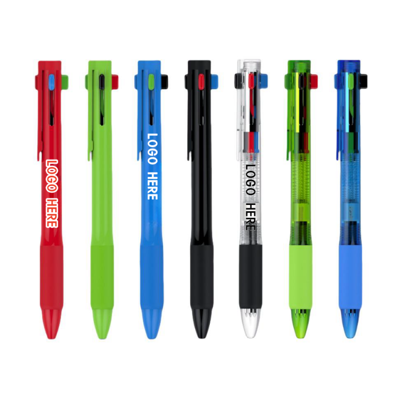 Multifunctional 4 Color Ballpoint Pens