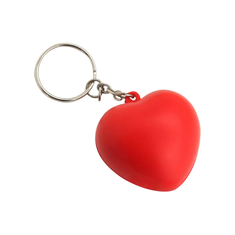 Valentine's Day Heart Shaped Stress Reliever Key Chain