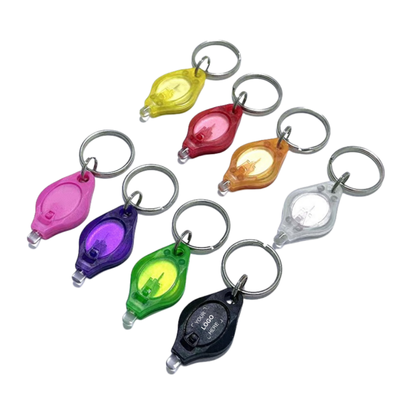 Mini LED Keychains w/ Flashlight