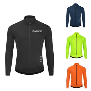 Long Sleeve Zip Up Cycling Jacket Windbreaker